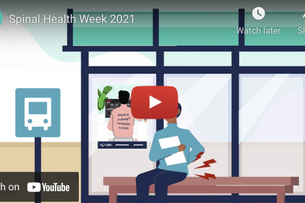 Spinal health week 2021, consider a Chiro for your spine